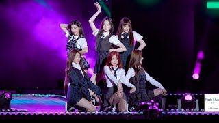 여자아이들 G IDLE Hot Issue 핫이슈4K 60P RAW 직캠180908 락뮤직 [upl. by Allenrac727]