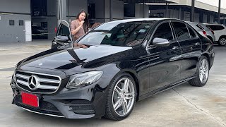 ยังมีหรือ Benz E220d amg ไมล์ 34k [upl. by Ricarda300]