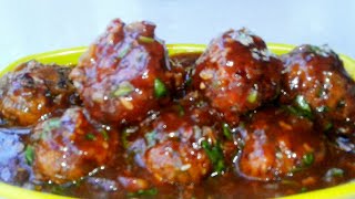 Mix veg manchurian with gravy  ভেজ মাঞ্চুরিয়ান   Bong Girls Kitchen [upl. by Vincent336]