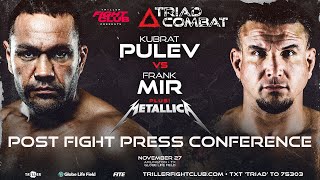 Triller Fight Club Presents Triad Combat  Pulev vs Mir  Post Fight Press Conference [upl. by Daryl811]