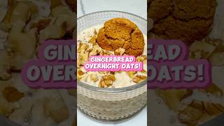 Gingerbread Overnight Oats [upl. by Wystand463]