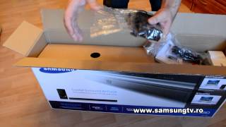 Samsung HWF350 Soundbar Review Unboxing [upl. by Innes]