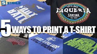 How to Print a Shirt at Home 5 Best Heat Transfers to Use [upl. by Omocaig]