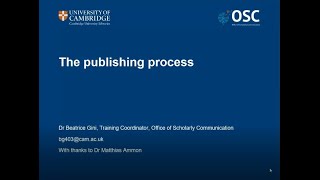 The monograph publishing process [upl. by Norval]