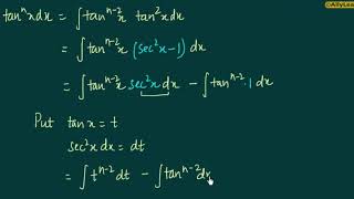 55 Reduction Formula for tann x  Proof and Questions [upl. by Kane887]