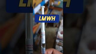 Enoxaparin injection uses in hindi 💉  ufh vs lmwh shorts mbbs pharma medicine [upl. by Ellehcsor]