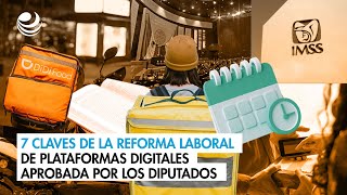 7 claves de la reforma laboral de plataformas digitales aprobada por los diputados [upl. by Levina]