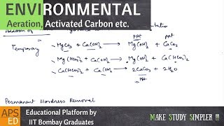 Water Treatment using Aeration Activated Carbon and more  Environmental Engineering [upl. by Fafa]