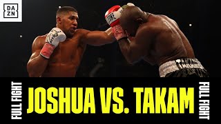 FULL FIGHT  Anthony Joshua vs Carlos Takam Unified Heavyweight Championship Of The World [upl. by Silletram]