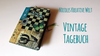 Craft Update 15 Vintage Tagebuch Vintage Diary HD [upl. by Nave]