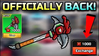 LAST CRY IS OFFICIALLY BACK  Pixel Gun 3D [upl. by Oniskey]