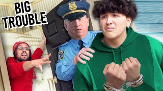 My Teenage Son gets Arrested FV Family [upl. by Atikin393]