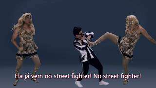 ELA JÁ VEM NO STREET FIGHTER  Paródia TIRULLIPA  Bruno Mars [upl. by Ardnikat]