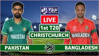 Pakistan vs Bangladesh 1st T20 Live Scores  PAK vs BAN 1st T20 Live Scores amp Commentary [upl. by Konstance]