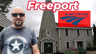 Amtrak Freeport Maine  Full Station Tour [upl. by Elbys369]