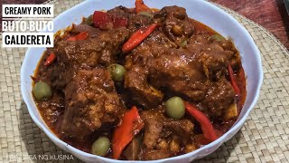 Creamy Pork Butobuto Caldereta [upl. by Charleen]