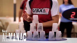 The incredible sport of cup stacking explained [upl. by Eyks]