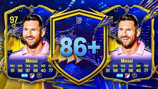 TOTY MESSI 86 PLAYER PICKS 😱 FC 24 Ultimate Team [upl. by Schubert]