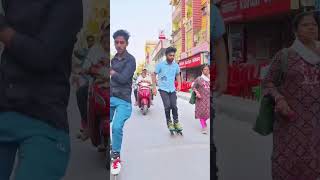 Chain Ho chain ho skating krishnanagar reaction shorts [upl. by Eglanteen]