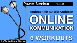 PowerSeminar Onlinekommunikation Agenda [upl. by Cheffetz]