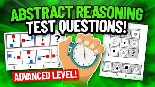 ABSTRACT REASONING TEST Questions amp Answers ADVANCED LEVEL HOW to PASS with 100 [upl. by Threlkeld]