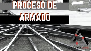 Proceso de montaje de plataforma giratoria [upl. by Uni]