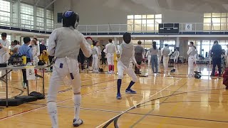 2024 Yellow Jacket Open Div III Foil  Stevie Pool Bout 4 [upl. by Ul]