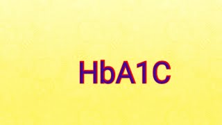 HbA1C  Biochemistry  Glycated Hemoglobin hba1c [upl. by Eilram]