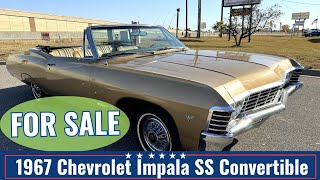 1967 Chevrolet Impala SS Convertible  FOR SALE  usa impala classiccars [upl. by Hazlip]