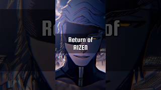 The GOAT is Back in BleacH🔥  anime aizen aizensosuke bankai bleachanime animeshorts  BwH [upl. by Marcelline]