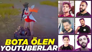 BOTA ÖLEN YOUTUBERLAR  Barış g Doch Ersin Yekin Mezarcı Legolas Sasuke PUBG MOBILE [upl. by Krutz]