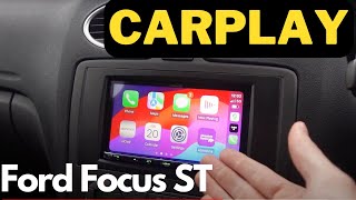 Ford Focus ST Mk2  Kenwood Screen Apple CarPlay amp Android Auto [upl. by Philippine]