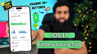 IOS 17 battery saving tips  iOS 17 Battery Drain Problem on iPhones ft Wondershare Recoverit [upl. by Aymahs]