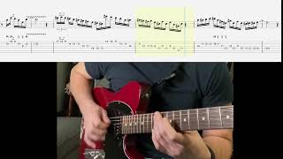 Contusion Guitar Solo With Tab [upl. by Phillane245]