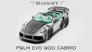 MANSORY P9LM EVO 900 Cabrio based on Porsche 911 Turbo S [upl. by Anastasius]