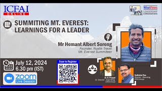 Summiting MTEverest Learnings for a Leader [upl. by Schwitzer]