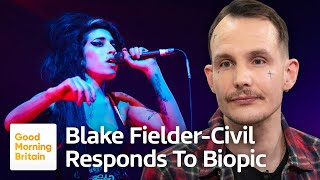 Amy Winehouses ExHusband Blake FielderCivil Responds to Back to Black Biopic [upl. by Harifaz273]