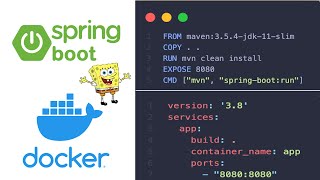 Docker  Spring Boot  Any Database [upl. by Suilienroc618]