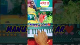 Manush je aj ar neiko manush🙏shortsmusiccasio [upl. by Gabbi]