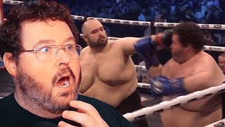 Reacting To My Own Boxing Match  Boogie Vs Wings [upl. by Yoc]