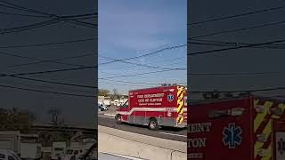 CLIFTON FIRE EMS RESPONDING 10282024 [upl. by Alburg]