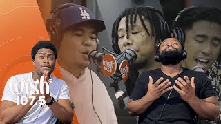 Pricetagg ft Gloc9 JP Bacallan performs quotPahinaquot LIVE on Wish 1075 Bus BrothersReaction [upl. by Hebner]