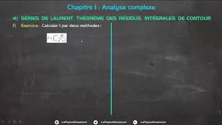 Analyse Complexe 18 Exercice [upl. by Noirda]