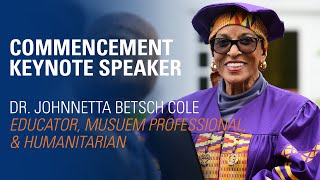 Dr Johnnetta Betsch Cole delivers Commencement Remarks  2017  Gettysburg College [upl. by Oreste]