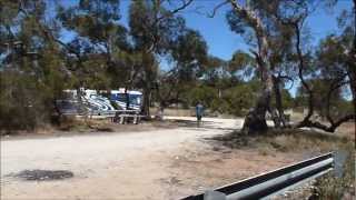 6 FREE CAMP Tailem Bend Rest Stop SA [upl. by Ardnassela]