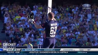 Brilliant Buttler punishes Aussies with rapid ton [upl. by Seka]