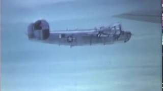 Rare Color Film of B24 Liberators in Flight [upl. by Eniliuqcaj]