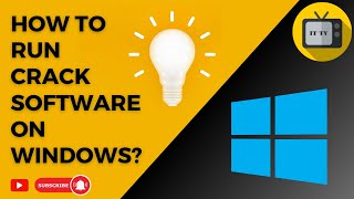 How to run crack file in windows  bypass window security [upl. by Arica]