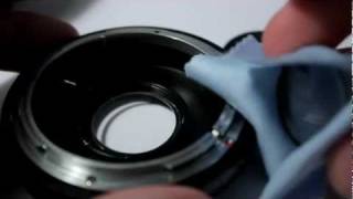 Enable Macro on FD Lenses using EOS adapter ring Tutorial Canon [upl. by Marucci57]