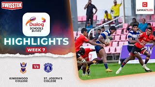 HIGHLIGHTS – St Joseph’s College vs Kingswood College  DSRL24 [upl. by Ynohtnad42]